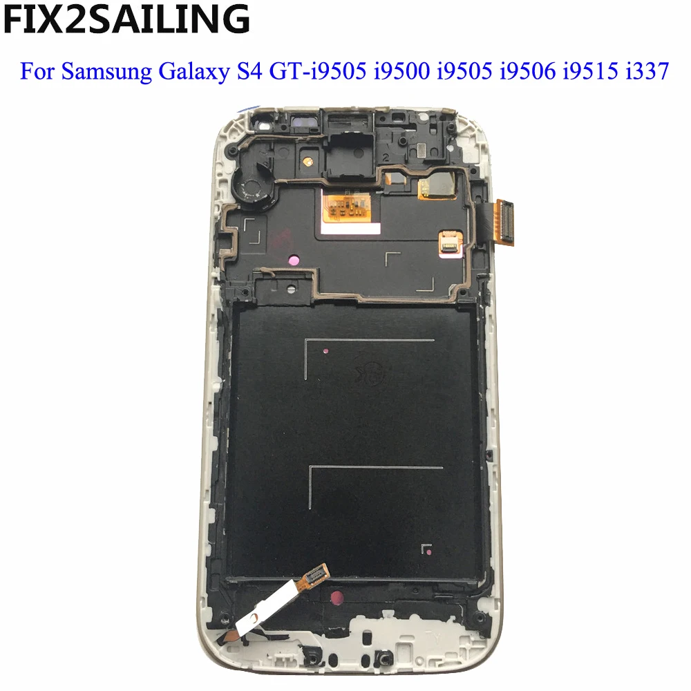 

For SAMSUNG Galaxy S4 LCD Display with Frame GT-i9505 i9500 i9505 i9506 i9515 i337 Touch Screen Digitizer 5