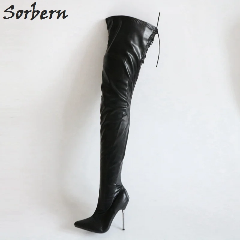 over the knee stilettos