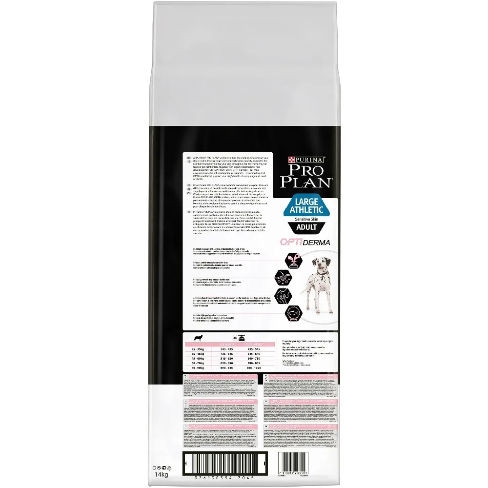 07613035417045_C7N2_Pro Plan Dog Large Adult Athletic Sensitive Skin Salmon 14kg_43743954