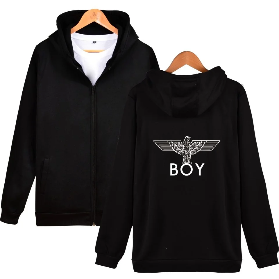 

Aliexpress trade tide brand South Korea Boy London Eagle Eagle Zip Hoodie