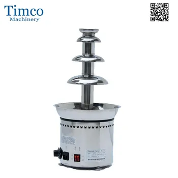

Chocolate Fountain Machine 4 Tiers Layers Stainless Steel Commerical Home Cream Fondue Maker