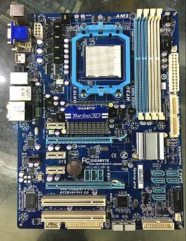 

For Gigabyte GA-MA785GT-UD3H Original Used Desktop Motherboard MA785GT-UD3H 750G Socket AM3 DDR3 SATA2 USB2.0