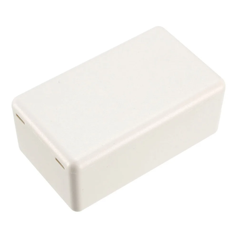 Uxcell 1 шт. 61x36x25 мм электронный ABS Пластик DIY Распределительная коробка корпус белый