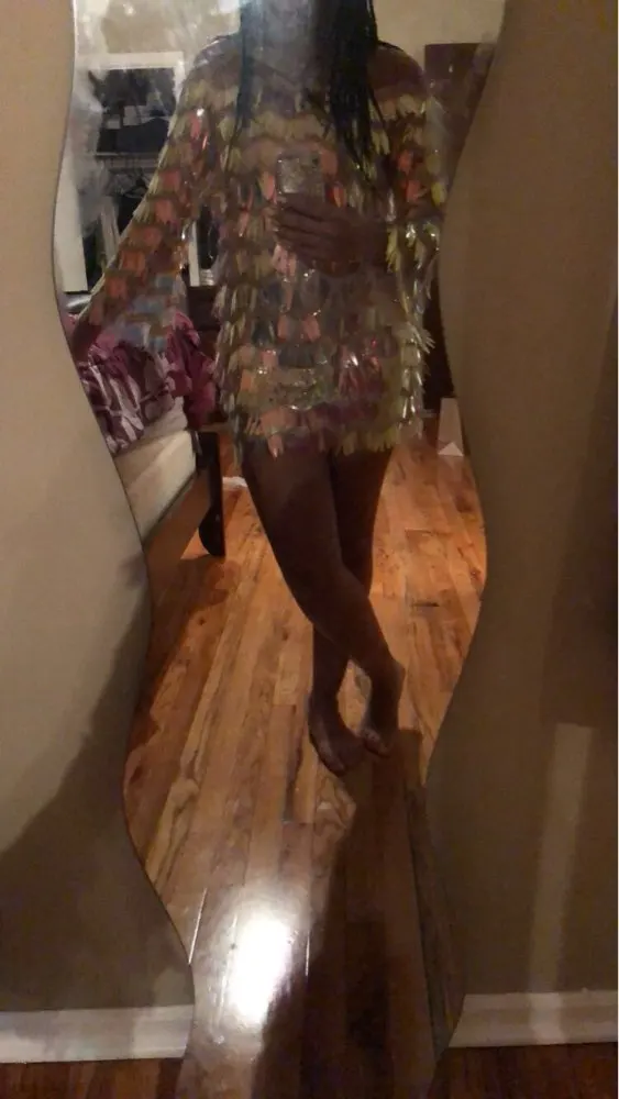 'Start The Show' Festival Sequin Dress photo review