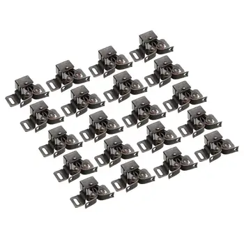 

Uxcell 20pcs Retro Single Roller Catch Furniture Cabinet Wardrobe Door Iron Ball Latch Sliding Door Hardware 34mm 46mm 39mm
