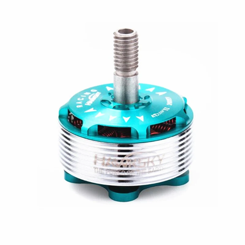 Hawksky at2306 два 2306 2500kv 2750kv 2-4 S Burshless Двигатель CW винт Нитки Серебряный Белый для гонок