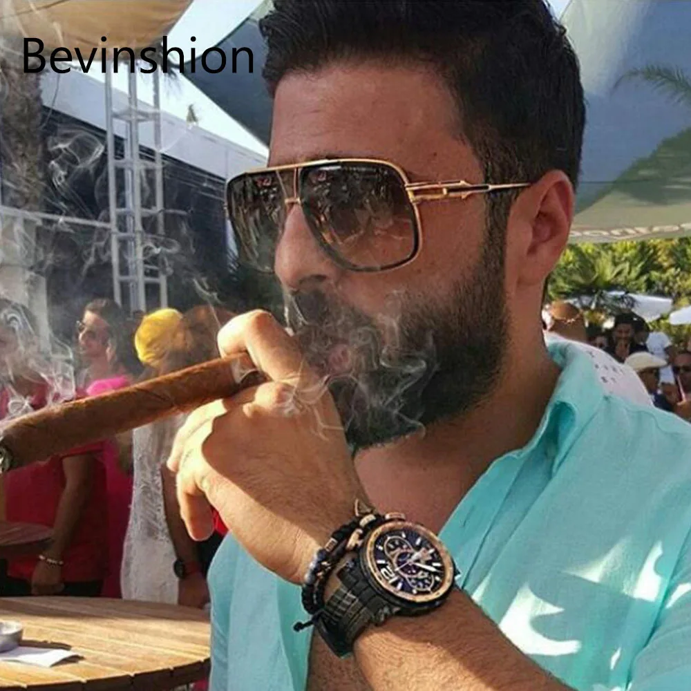 

New 2017 Square Sunglasses Men Brand Designer Sun Glasses Male Driving Goggles Oculos De Sol Gradient Pink Mirror Couple Lunette