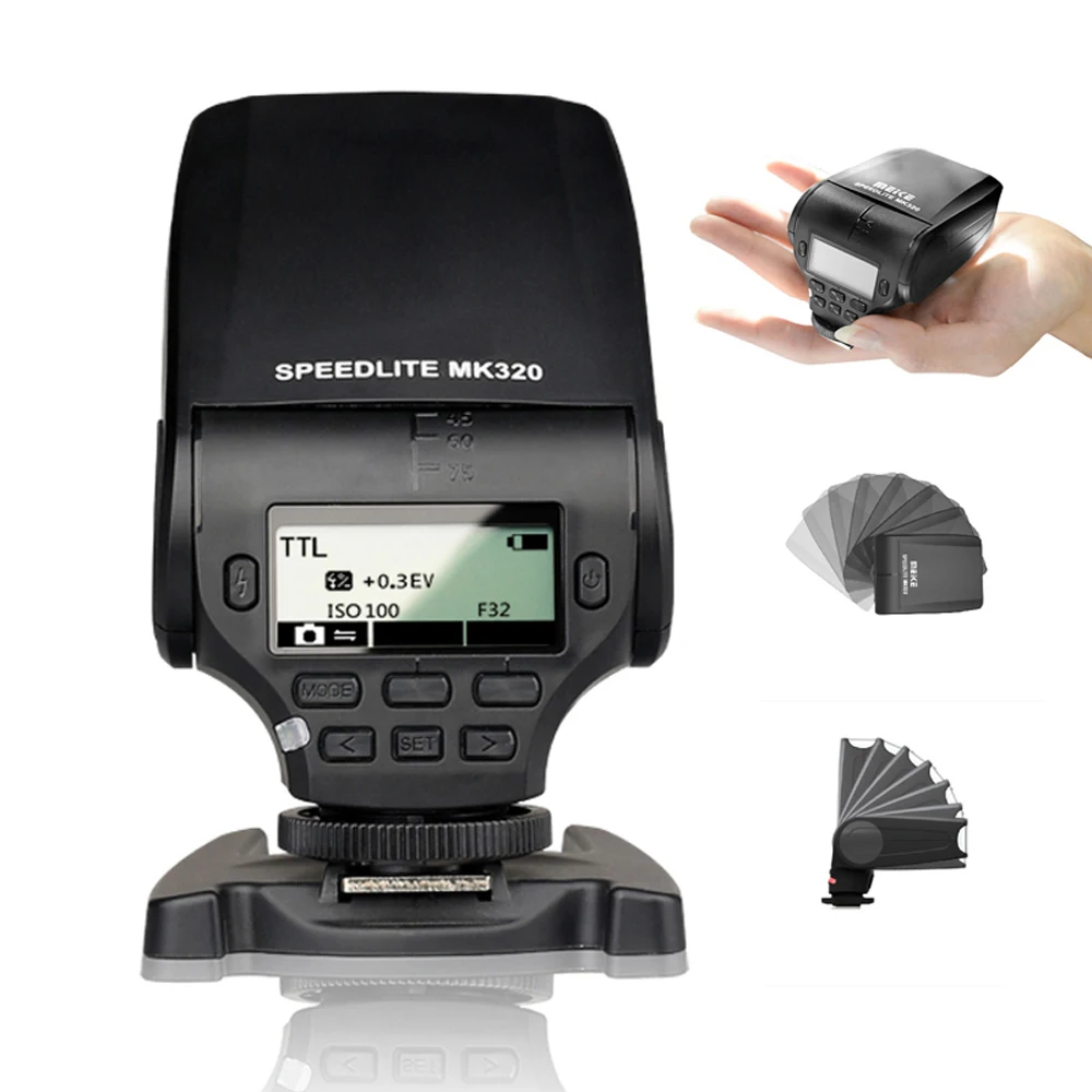  MEIKE MK-320 MK 320 MK320 TTL Speedlite for FujiFilm Hot Shoe Camera X-E3 X-T3 X-T2 X-T2 X-T20 X-T1