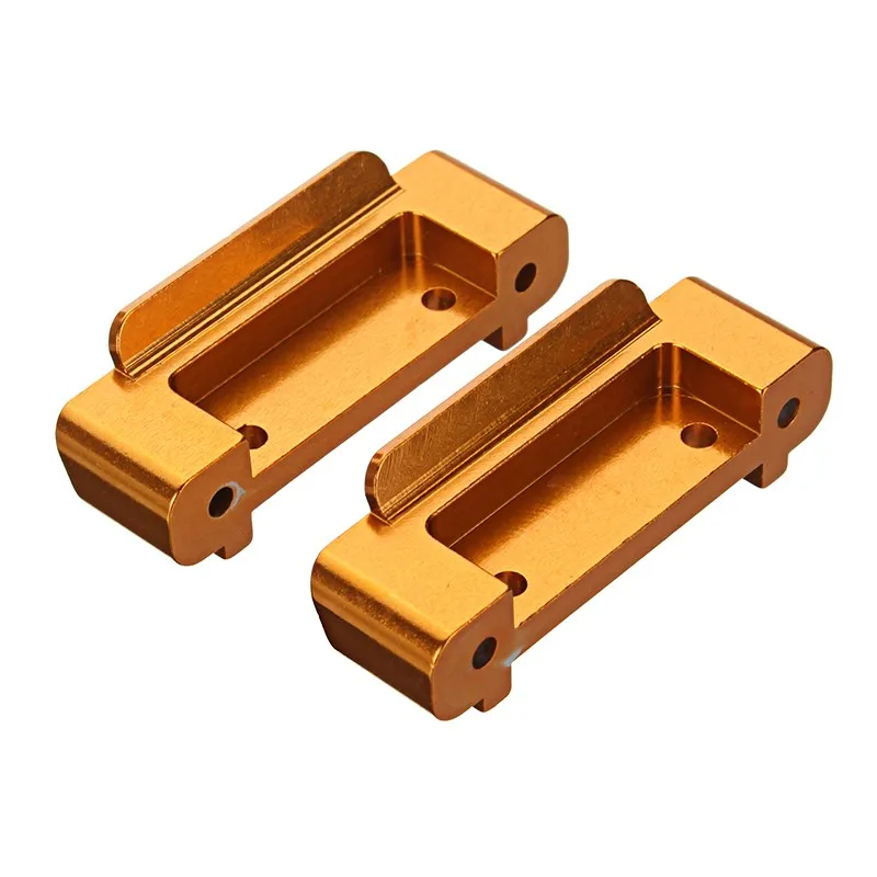 2PCS Upgrade Spare RC Car Parts Front Rear Bumper For