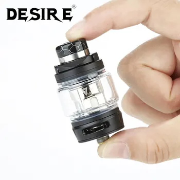 

New Original Desire Bulldog Subohm Tank 4.3ml Capacity with Slide-top Filling System & Adjustable Bottom Airflow VS Galaxies MTL