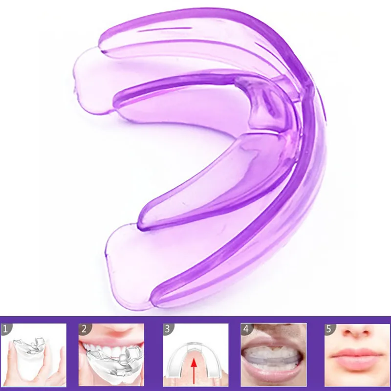 

Dental Silicone Orthodontic Trainer Tooth Correction Braces Mouthguard Correction Teeth Retainer Alignment Oral Care With Box