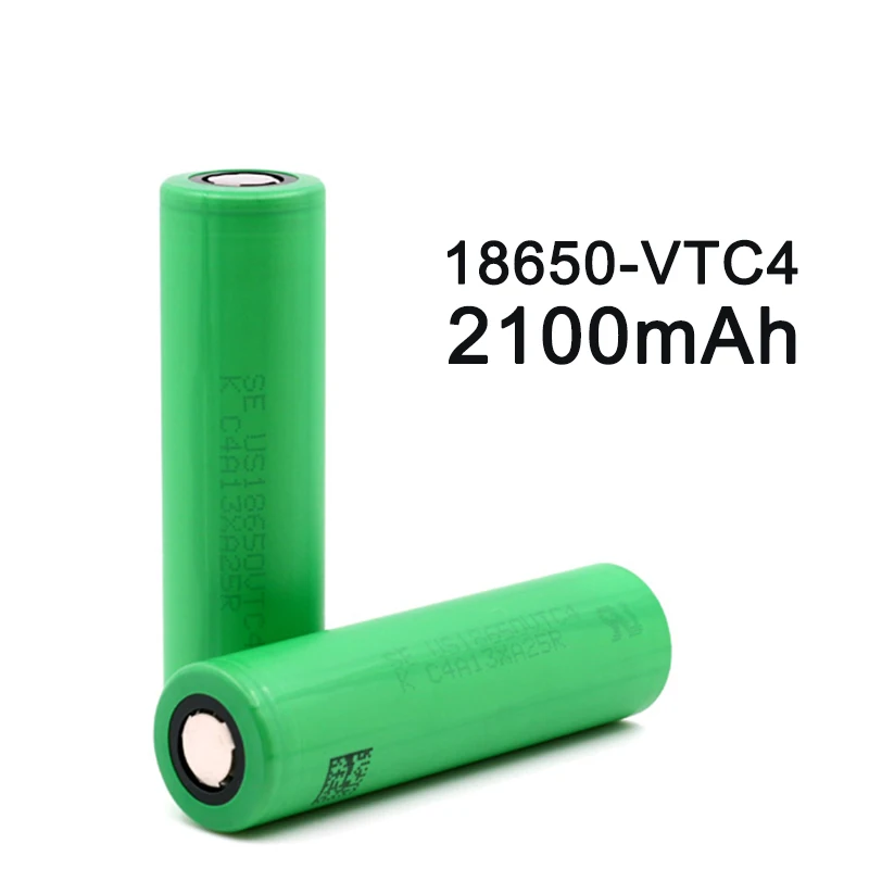 

original 18650 VTC4 2100mAh 3.6V lithium Rechargeable battery high drain 30A Battery for sony US18650VTC4 electronic cigarette