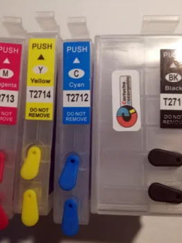 

Special NEW juego de refillable cartridges with ARC chip for Epson WF-7210, 7710, 7715 and 7720 [0] juego de cartridges Recar