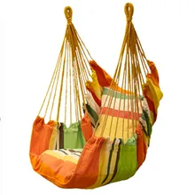 Садовая подвесная Подушка для стула, внутренняя уличная мебель, гамаки, толстый холст, для общежития, качели, гамак, кемпинг