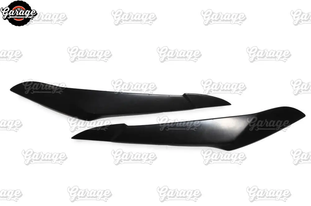 Веки для фар чехол BMW X5 E70 2007 2013 широкие стильные АБС пластиковые накладки изгиб
