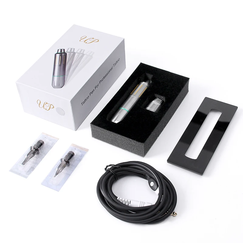 

Top Germany Motor Pen Professional Tattoo Rotary Machine Gun Aluminum Alloy Carving Superb Quality Pen Free