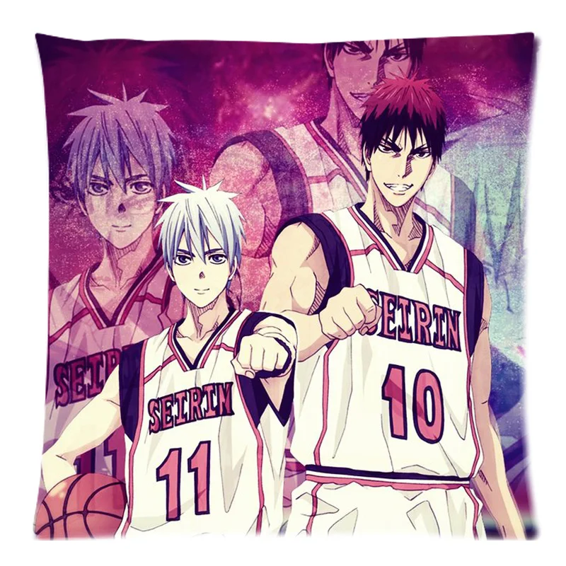 Подушка Kuroko no basket с принтом наволочка декоративная для дивана 45x45 см домашний