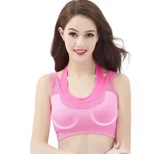 Новое поступление 6 цветов поддельные из двух частей High Impact спортивный бюстгальтер Топ Йога розовый черный фиолетовый CROSS BACK Training жилет спортивный бюстгальтер топ