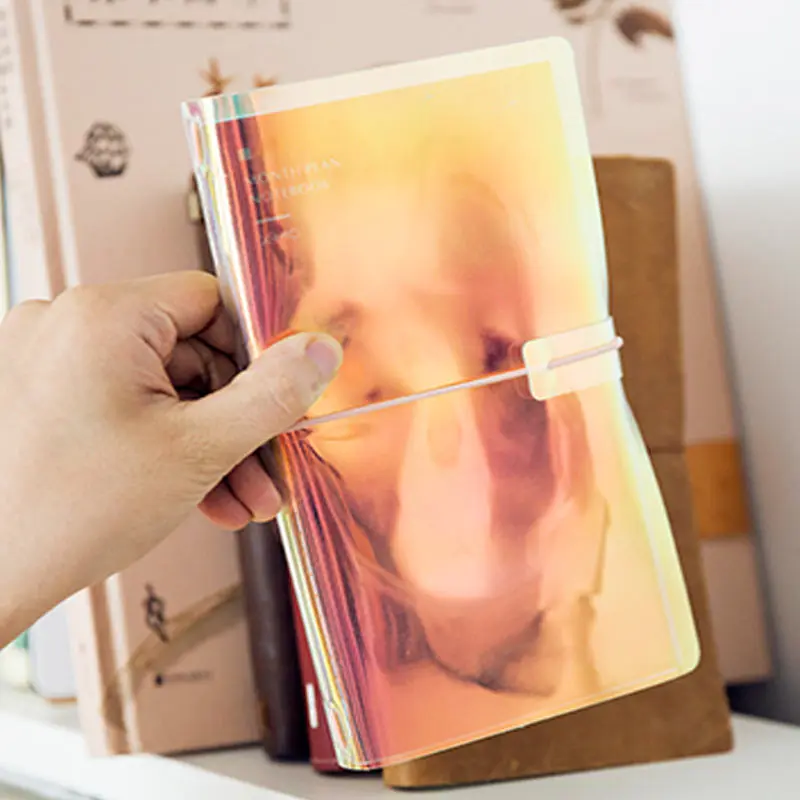 

Yiwi TN Optical Maser PVC Planner Traveler'S Notebook Diary Journal Vintage Travel Notebook With 3pcs Filler Page 1pcs Pvc Big