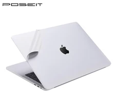 Full Silver Outside protector Guard Cover Case Skin For Apple MacBook Air 11 13 Pro 13 15 Retina 12 13 15 Touch bar 13 15