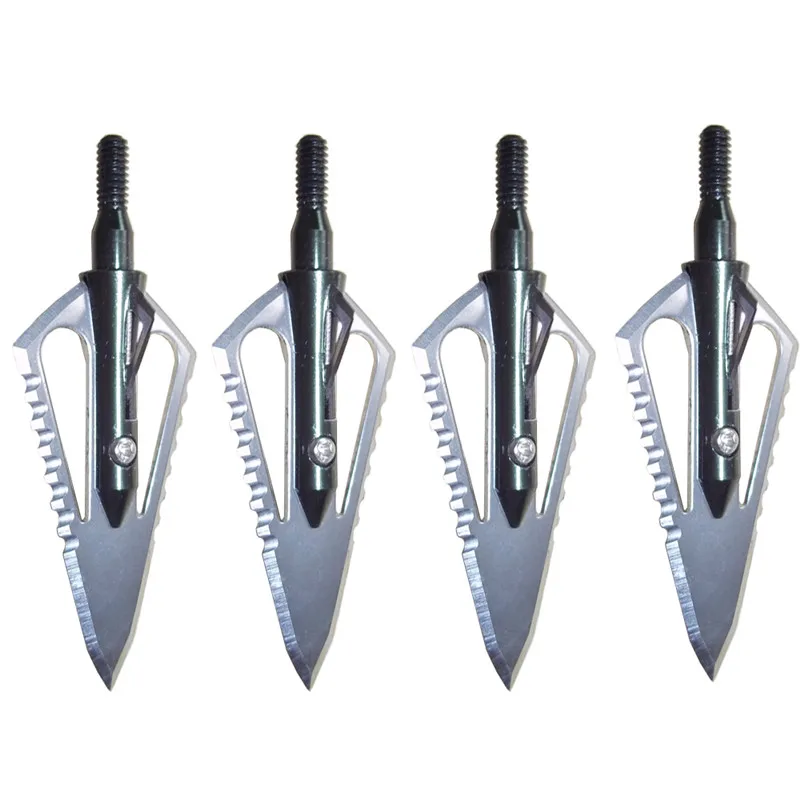 Details about   Golden Screw-In 100Gr Archery Broadheads Arrowheads Practice Hunting Shooting 