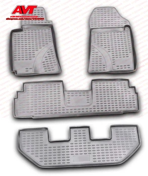 

Floor mats for Toyota Corolla Verso 2004-2009 4 pcs rubber rugs non slip rubber interior car styling accessories