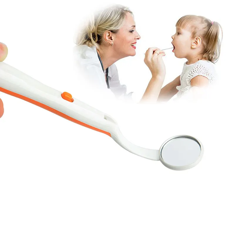 

Hot 1Pcs LED Light Bright Durable Dental Mouth Mirror Reusable Oral Health Care Illuminated Tooth Care Tool Oral Hygiene Machine