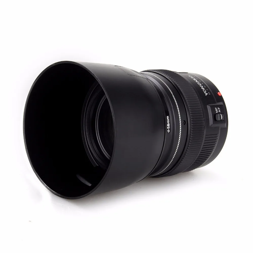YONGNUO YN100mm 100 мм F2 большая апертура AF/MF Средний телеобъектив с фиксированным фокусом для Canon для камеры Nikon DSLR EOS