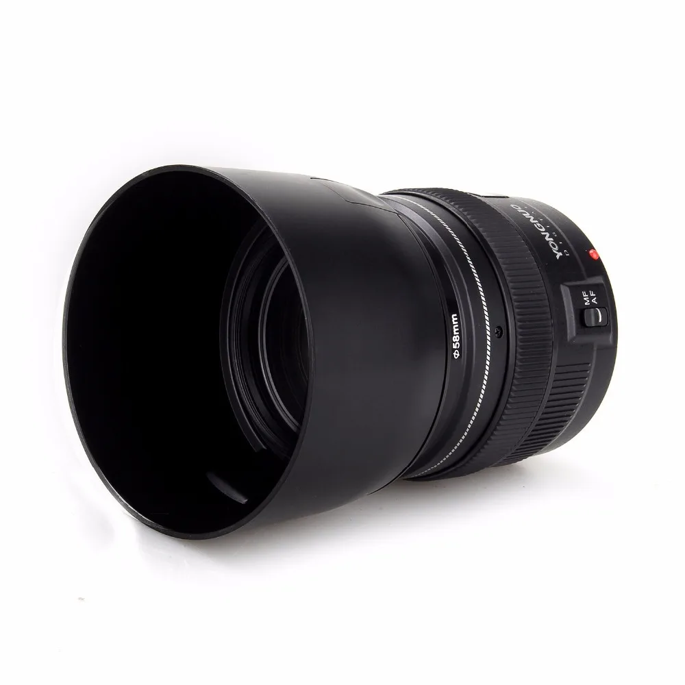  YONGNUO YN100mm 100mm F2 Large Aperture AF/MF Medium Telephoto Prime Lens Fixed Focus Lens for Cano