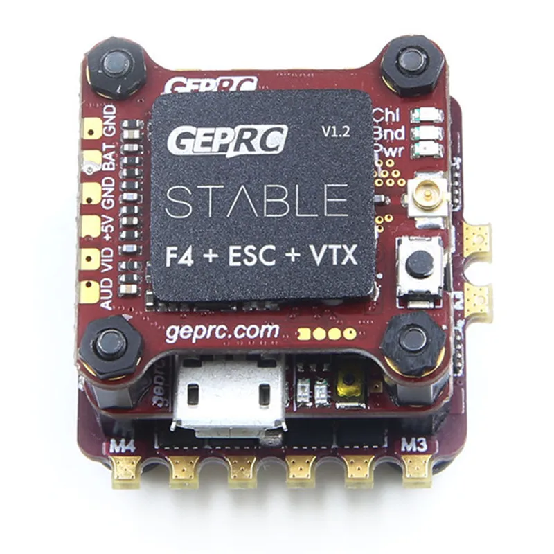 20*20 мм Geprc стабильный Flytower 20A BL_S ESC& BETAFLIGHT F4 игровые джойстики и 48CH 25/100/200 мВт VTX для моделей RC Мультикоптер