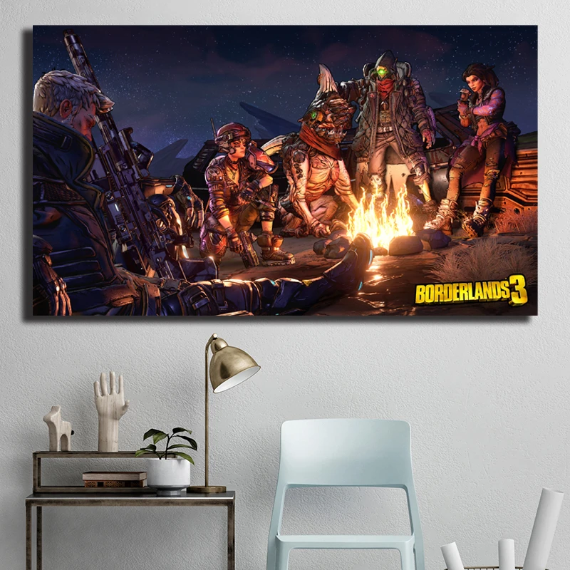 

Borderlands 3 Canvas Painting Oil Print Poster Wall Art Picture for Living Room Home Decoration