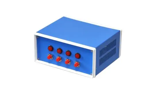 

Four-channel Visual light source adopts Bench-top 650nm Visual Laser Source Fiber Cable optical passive device detection