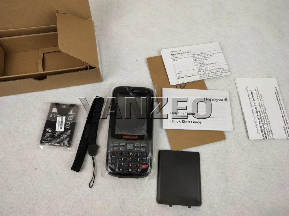 

6000EW1-GC111SC1 For Honeywell Dolphin 6000 English WM6.5 OS Barcode Scanner Mobile Computer PDA Data Terminal Brand New