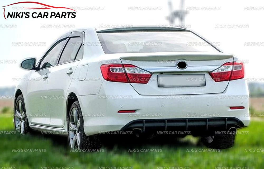 Чехол-диффузор для Toyota Camry XV50 2011- заднего бампера ABS пластиковый комплект кузова аэродинамическая Накладка для украшения автомобиля Стайлинг тюнинг