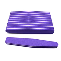 Такая же цена, как и 11,11! 10 шт. шлифовальная розовая пилка для ногтей, шлифовальная бумага, буферная полировка для маникюра, инструменты для ухода, салон красоты - Цвет: Diamond-Purple