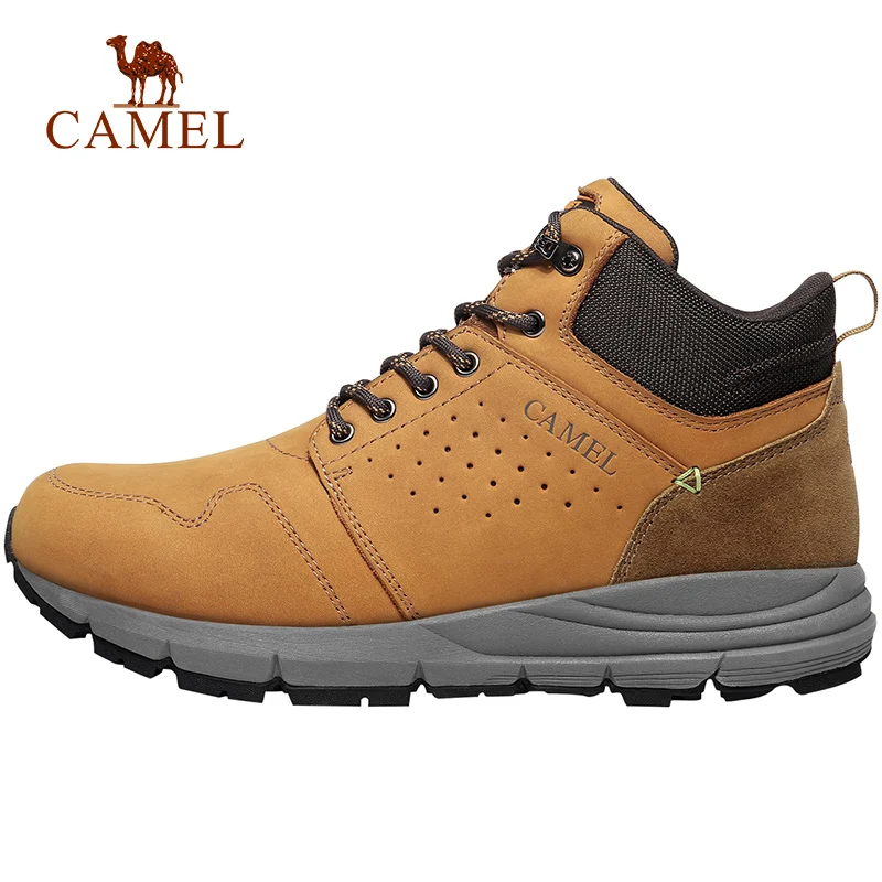 Tanie CAMEL mężczyźni kobiety wysokie góry buty outdoorowe Casual trwałe antypoślizgowe Outdoor Sport Walking wspinaczka buty trekkingowe