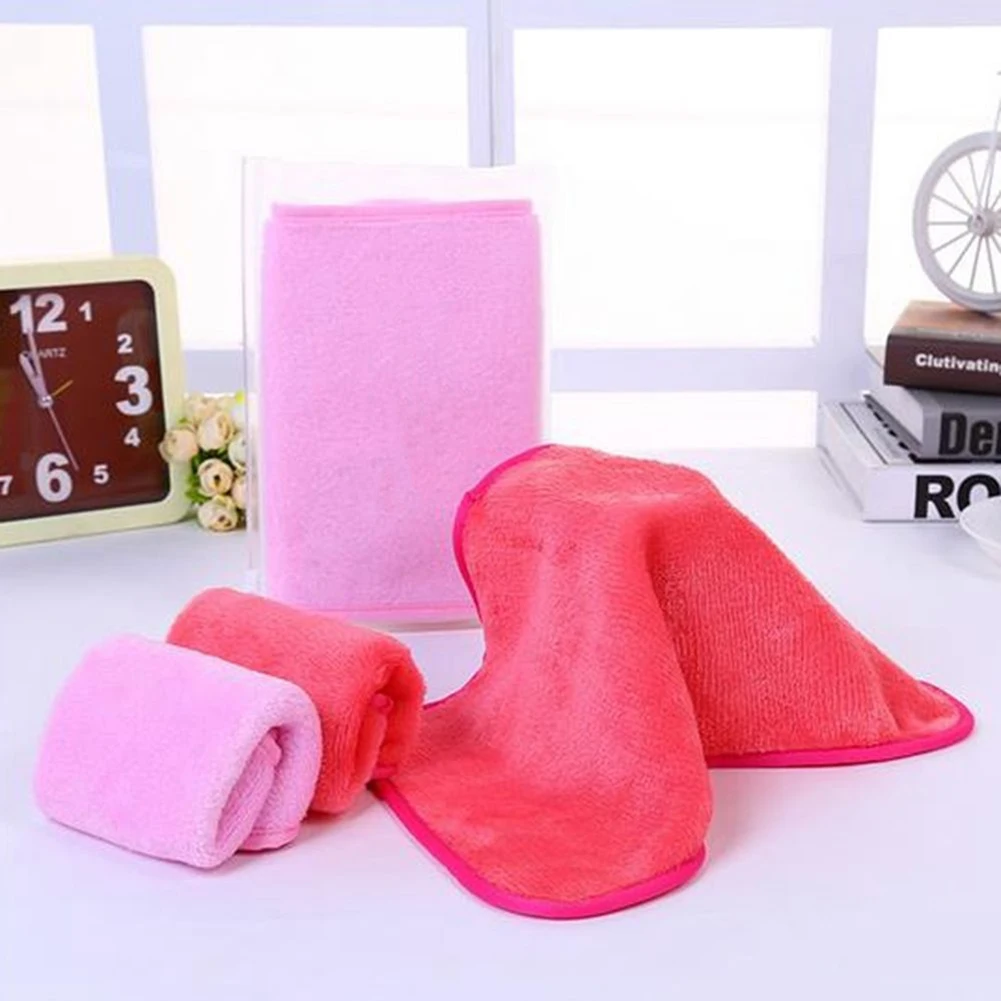 Reusable Microfiber Women Facial Cloth Magic Face Towel Exfoliate