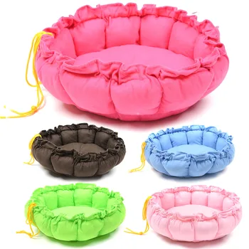 

1 pc Cute Soft Cat Bed Winter House Warm Cotton for Dog Cat Pet Products Mini Puppy Pet Dog Bed Soft Comfortable Pumpkin Nest