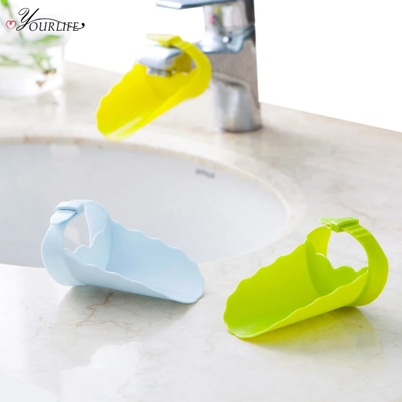 OYOURLIFE 1pc Creative Adjustable Faucet Extender Bathroom Sink Accessories Convenient For Baby Washing Helper OYOURLIFE 1pc Creative Adjustable Faucet Extender Bathroom Sink Accessories Convenient For Baby Washing Helper