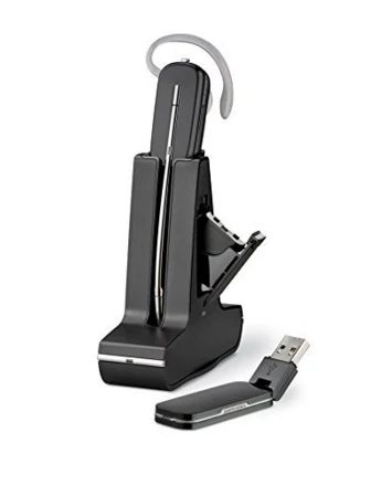Plantronics Savi W445A-M DECT телефон моно наушники-вкладыши черный беспроводной 100 м |