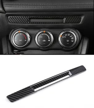 

ABS Matte/Carbon Fiber Car Interior Dashboard Console Center Panel Cover Trim Frame For Mazda CX-3 CX3 2017 2018