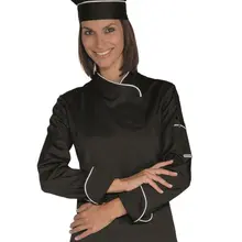 Куртка шеф-повара женская черная