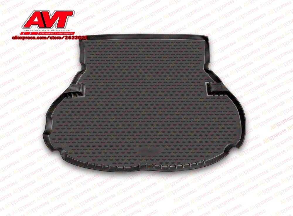 

Trunk mats for Toyota Highlander 2001-2007 1 pcs rubber rugs non slip rubber interior car styling accessories