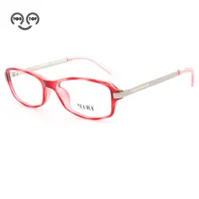 YOUTOP полный обод Для женщин красного цвета, оптические оправы для близорукости, TR90 рецепта Очки модные очки для чтения T2042