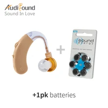 

Audisound Hearing Aid Convenient Personal Sound Voice Amplifier Behind Ear Hearing Aids Hearing Device for the Deaf