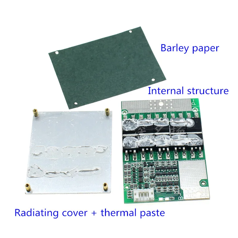 3S 50A BMS модуль/гладильная доска с баланс 12V Защитная панель для литиевой батареи