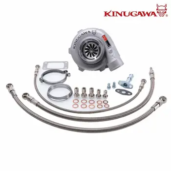 

Kinugawa GTX Ball Bearing Turbocharger 3" Anti-Surge GTX2863R T3 V-Band for Nissan 180SX CA180DET S13