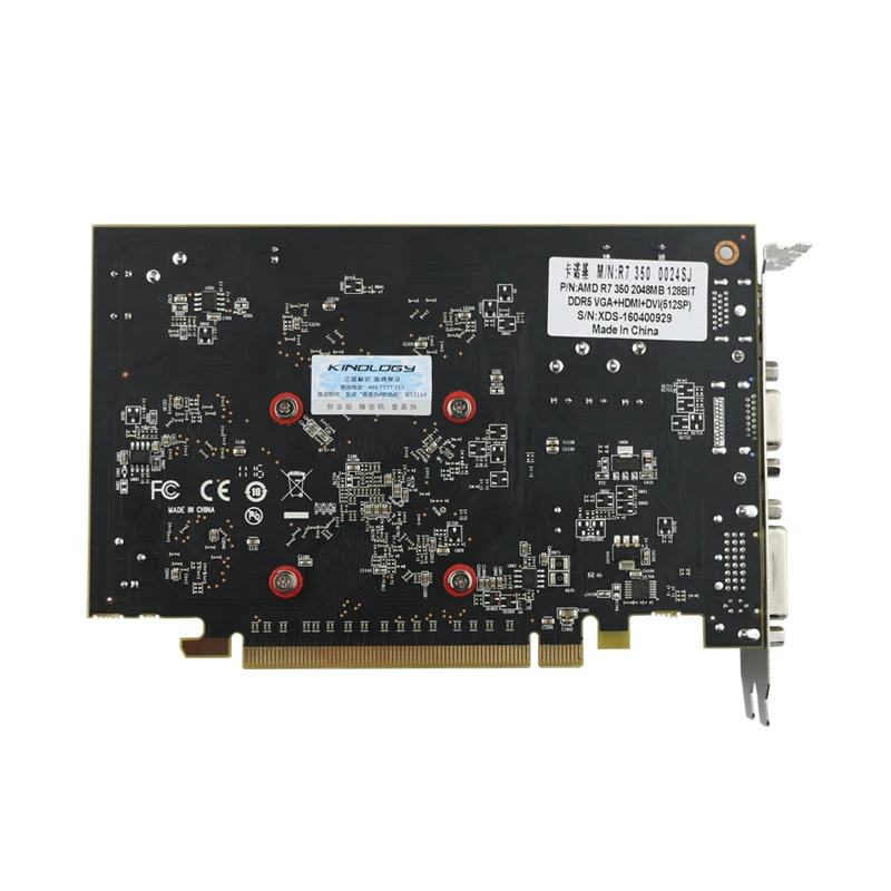 Promotion  Graphics Card Veineda R7 350 2GB GDDR5 128Bit Video Card Graphics Cards For NVIDIA Geforce 2GB R7 3