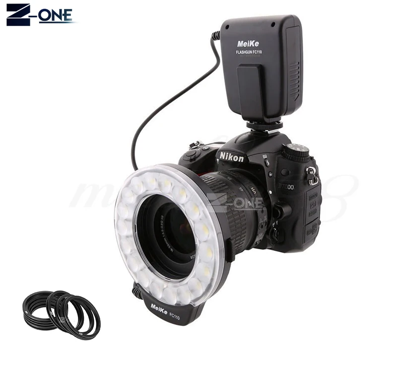 

Meike FC-110 FC110 LED Macro Ring Flash Light for Canon EOS 750D 700D 5D Mark IV 5D Mark III 1300D 800D 760D 650D 60D 7D Camera