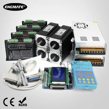 

DIY CNC Kit 4 Axis Standard Breakout Board & Digital Stepper Driver Nema23 Motor